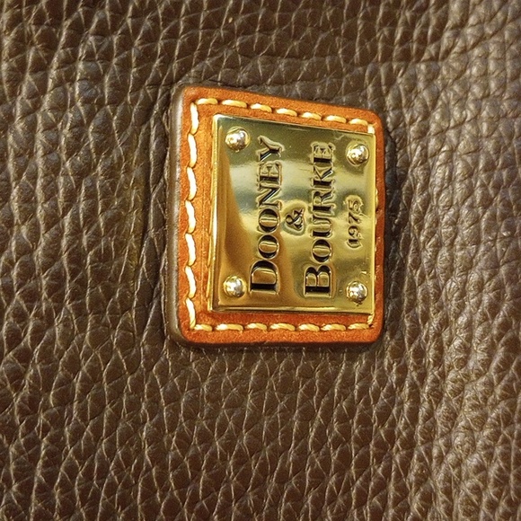 DOONEY & BOURKE LEATHER CROSSBODY-SATCHEL BAG - Picture 9 of 13